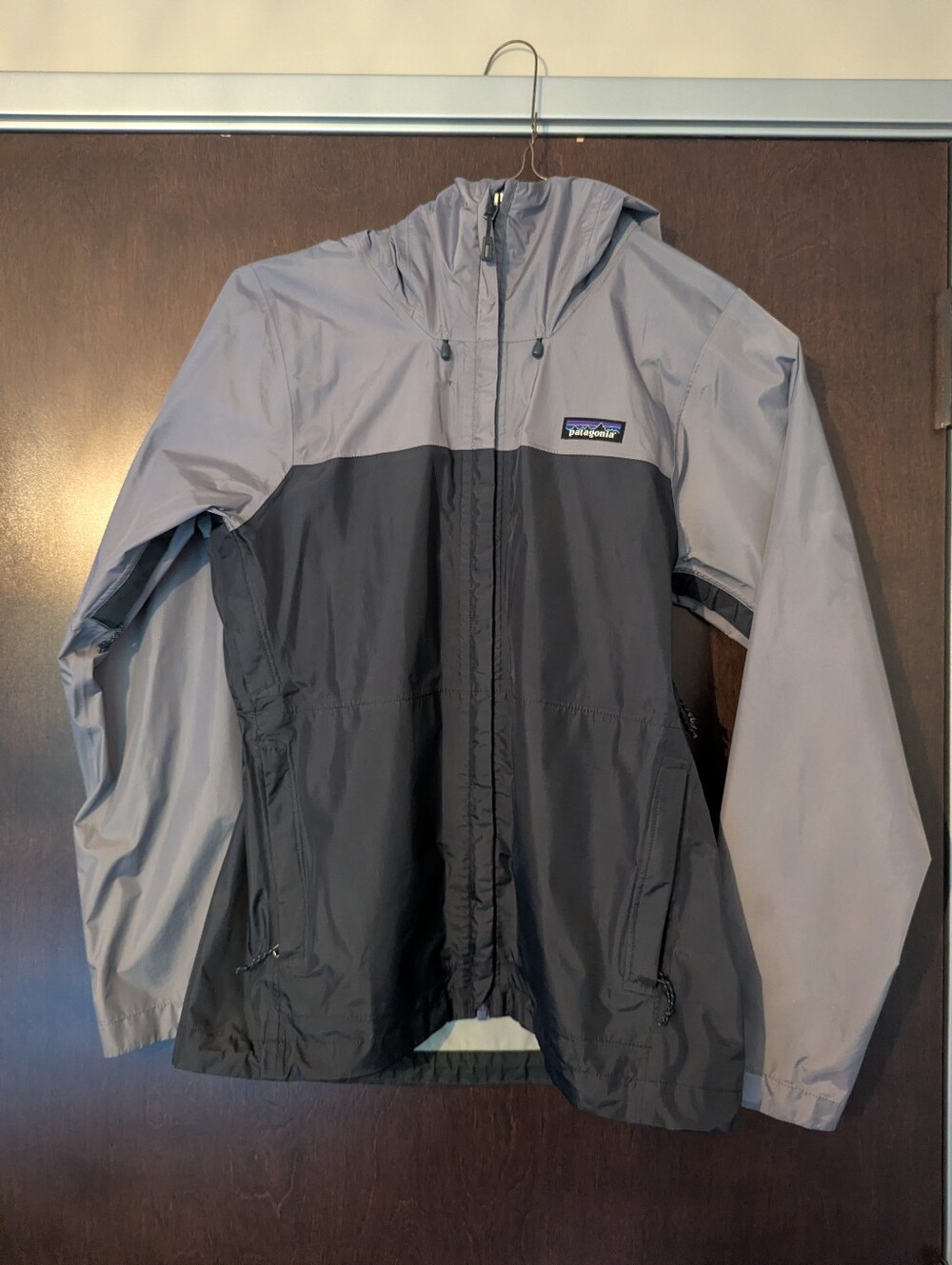 Patagonia Torrentshell 3L Rain Jacket Women's H2NO Black Purple Gray Size Small